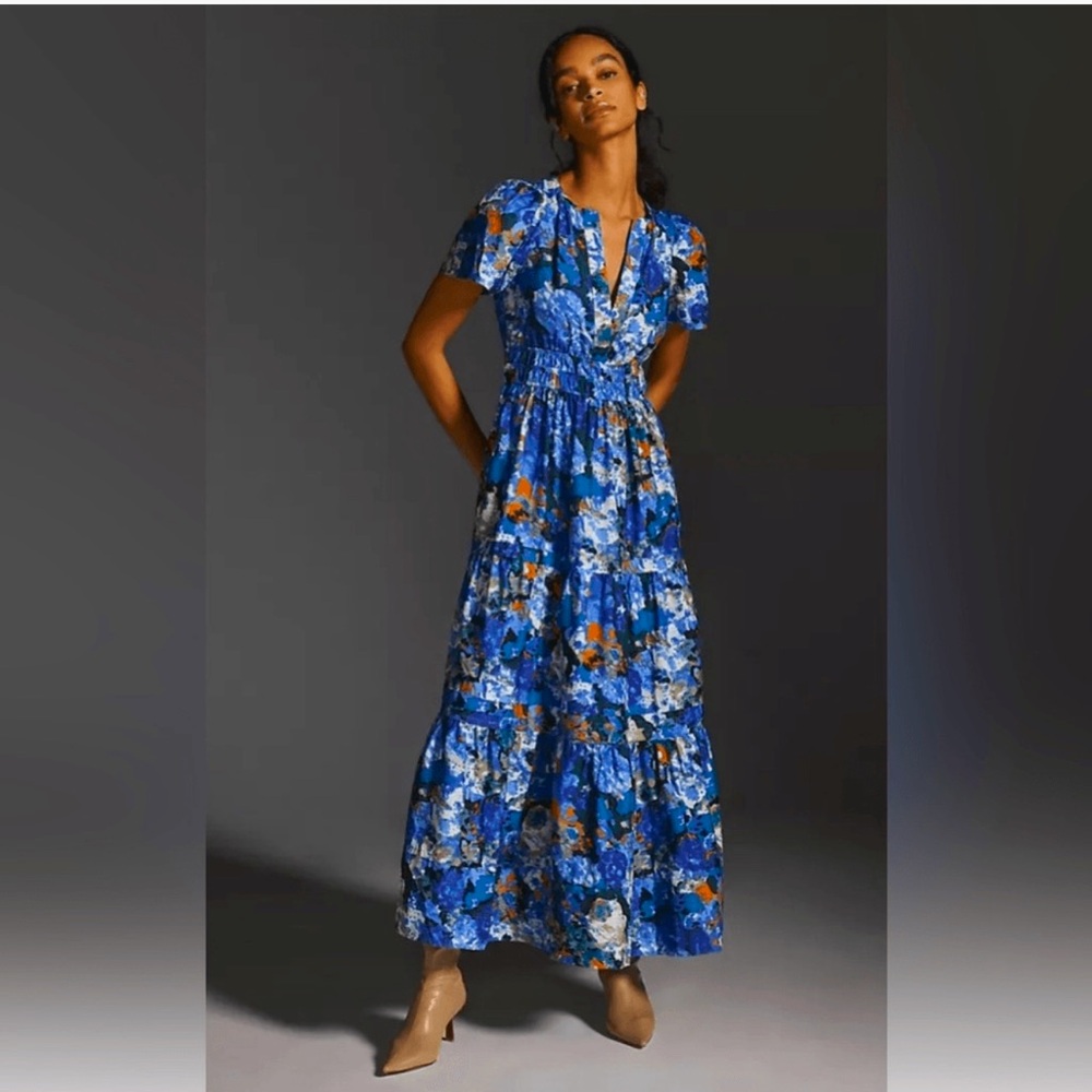 Anthropologie Fall Somerset Maxi dress